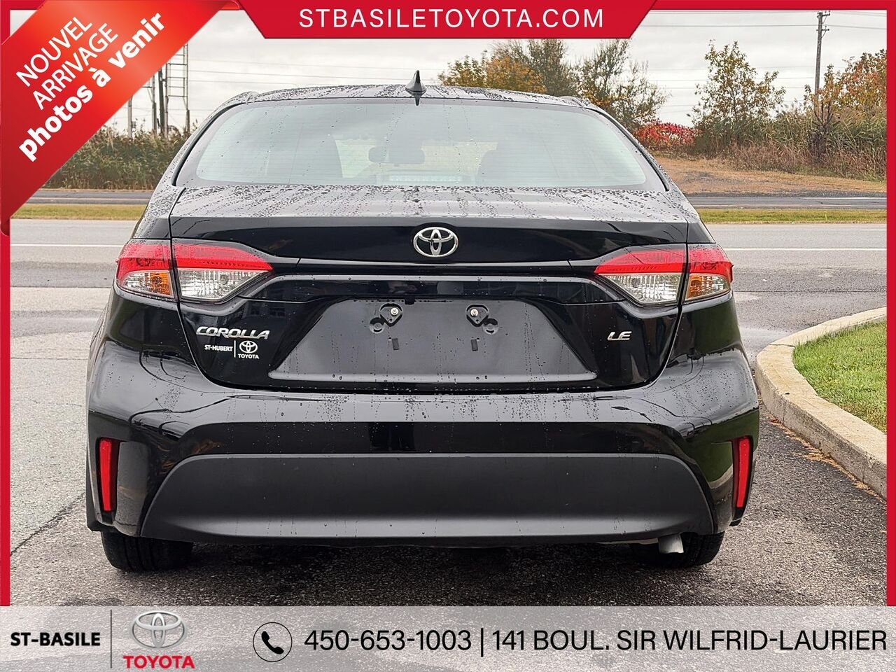 TOYOTA COROLLA 2024 Noir Saint-Basile-le-Grand - photo #3