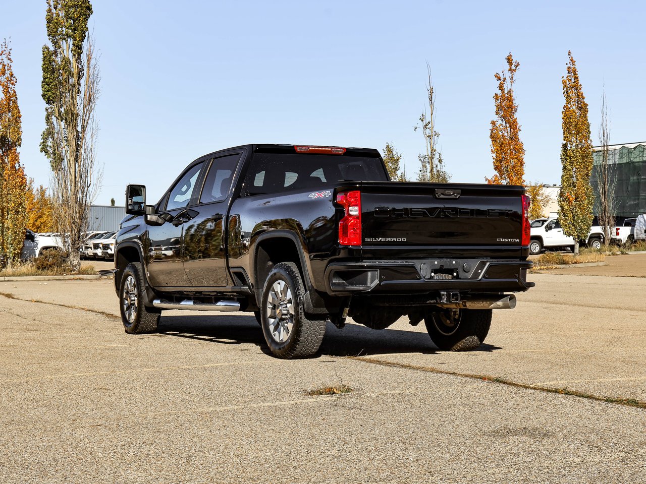 2026 Chevrolet Silverado 2500HD 4WD Crew Cab 159 Custom Black Sherwood Park - photo #5