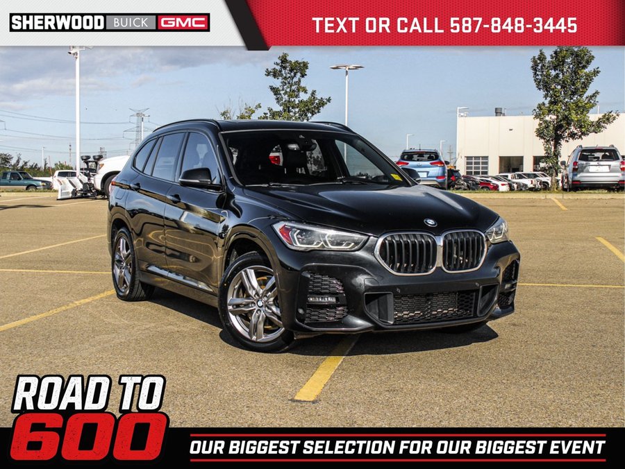 2021 BMW X1 xDrive28i M Sport 2.0T AWD | Sunroof | Navigation Black