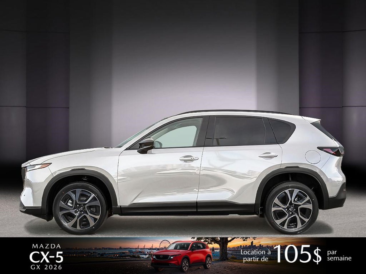 2026 Mazda CX-5 JM3KMBHA3T0232206 Rhodium White Metallic Mirabel - photo #2