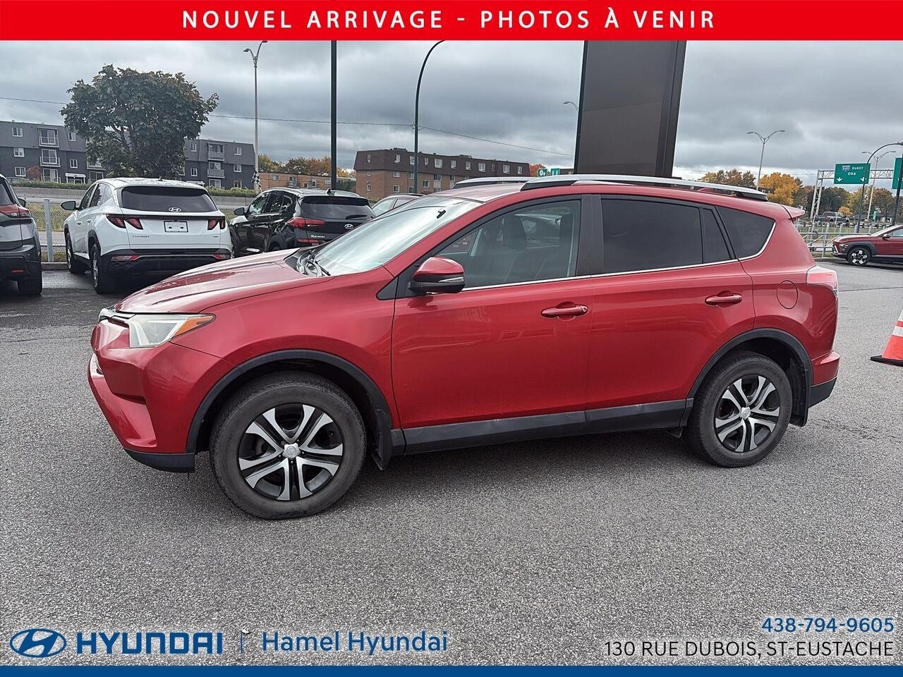 Toyota RAV4 2016 Rouge Saint-Eustache - photo #3