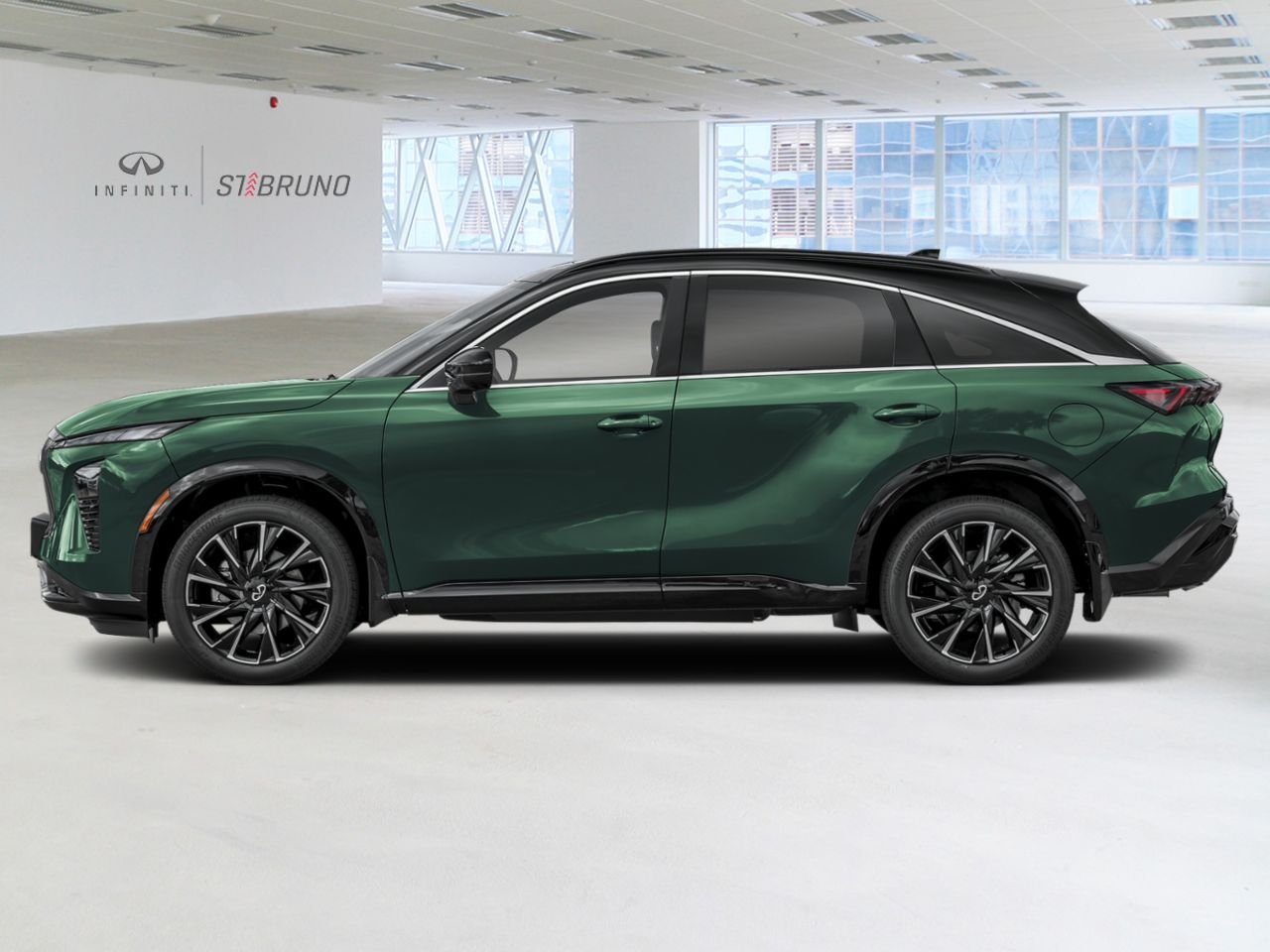 2027 INFINITI QX65 Deep Emerald/Black Obsidian Saint-Basile-le-Grand - photo #1