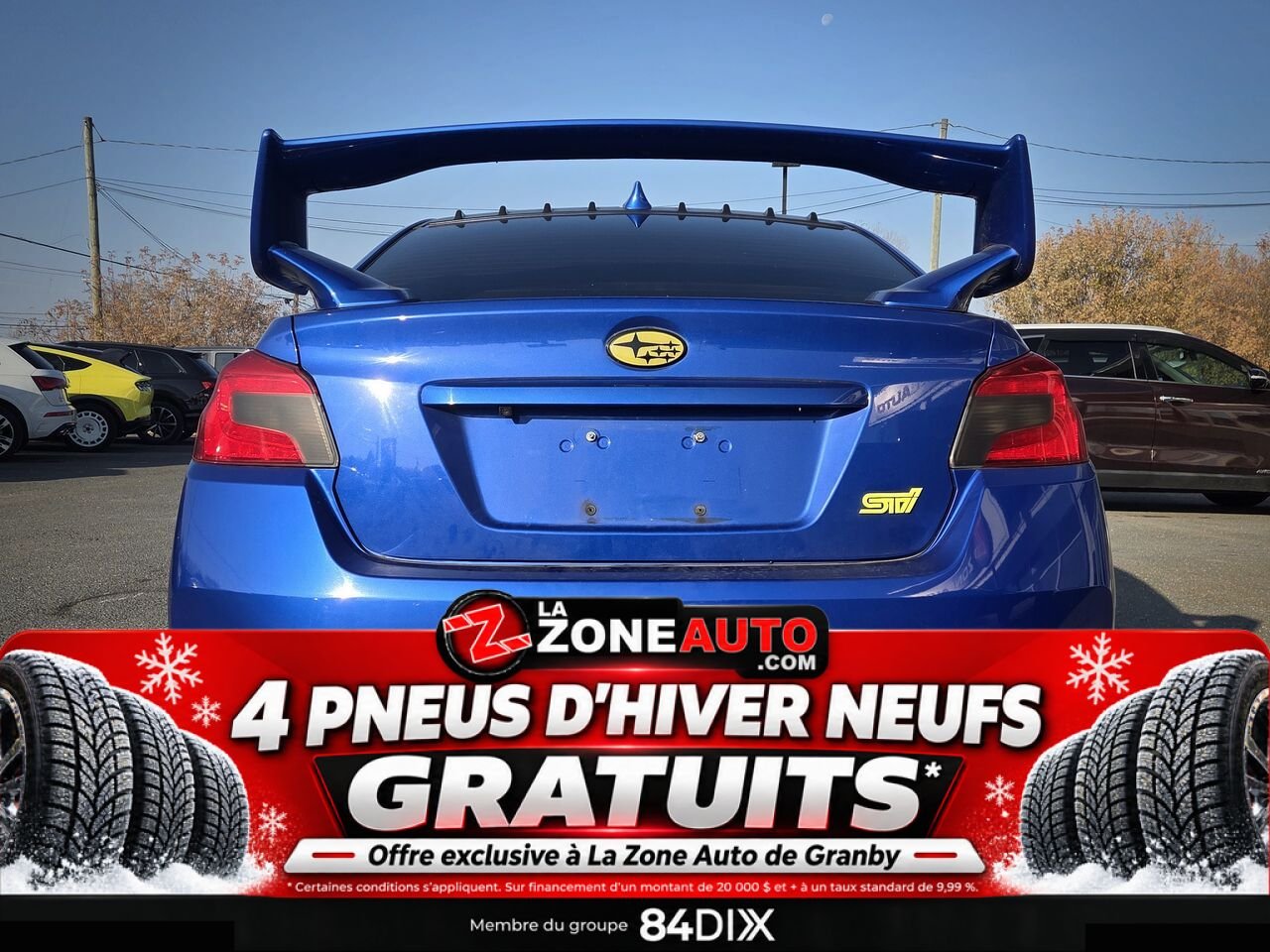 Subaru WRX STI Sport Tech 2021 Bleu Granby - photo #5