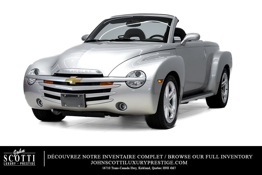 Chevrolet SSR INSTANT CLASSIC COLLECTABLE LOW KM 2004 Argent Kirkland - photo #0