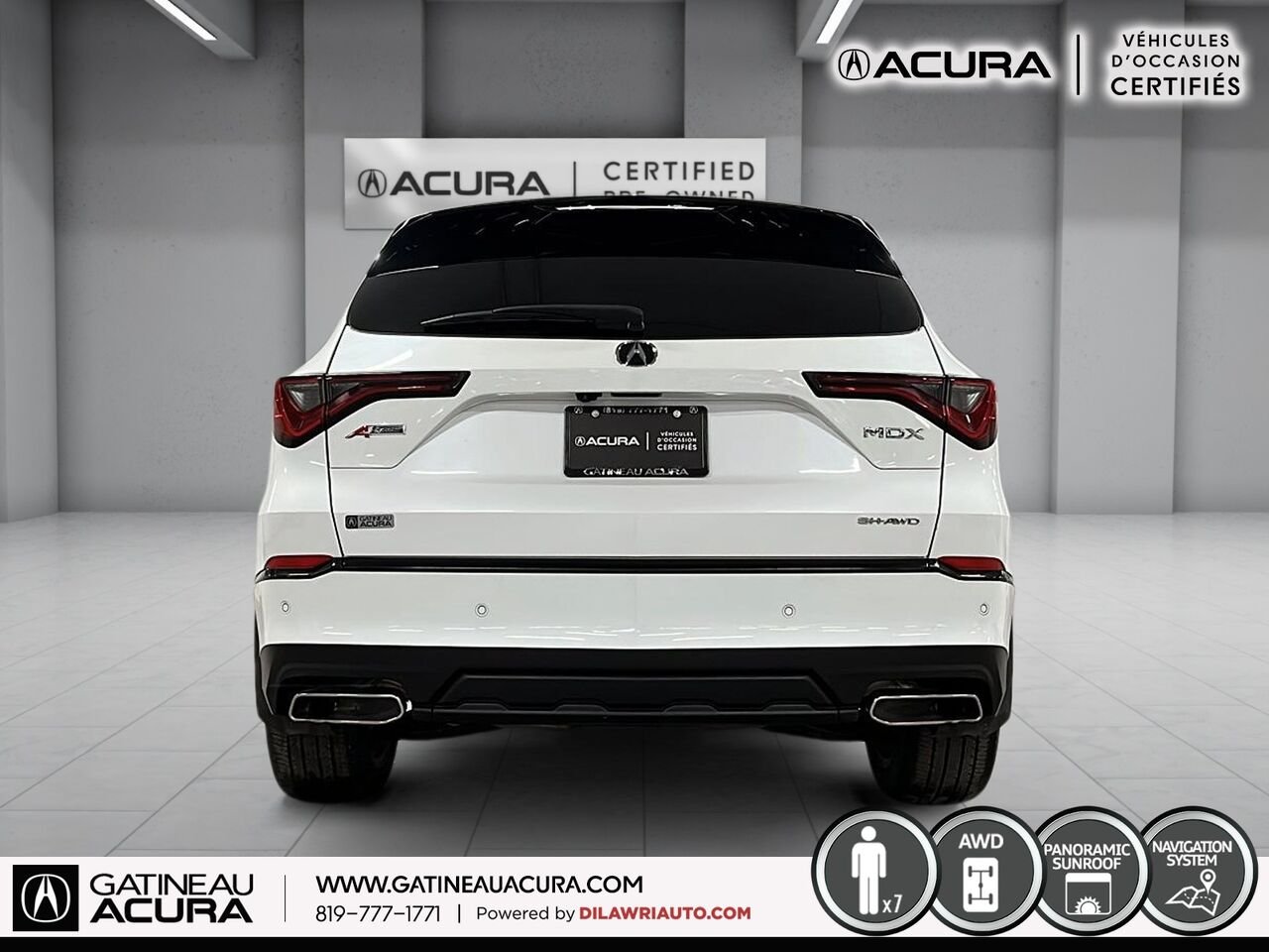 2023 Acura MDX A-Spec SH-AWD White Ottawa & Gatineau - photo #16