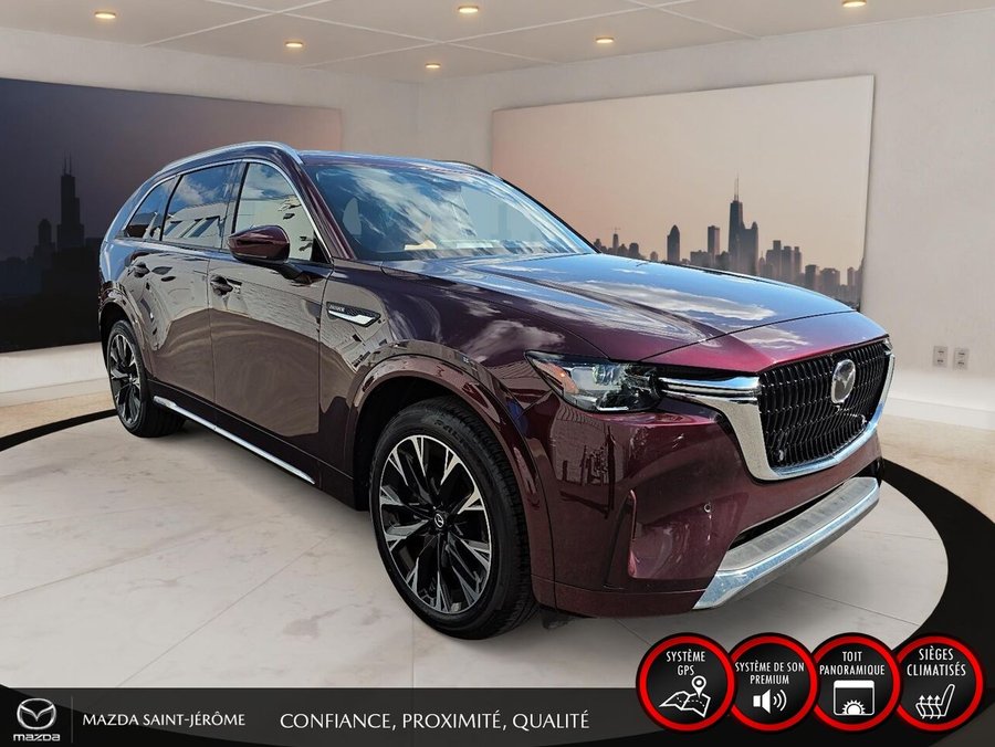 Mazda CX-90 hybride léger 2025 2025 Rouge