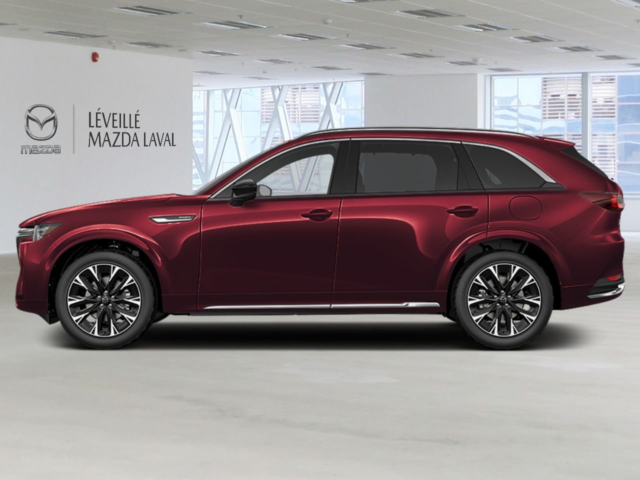 Mazda CX-90 hybride rechargeable Signature TI 2026 Rouge Laval - photo #1