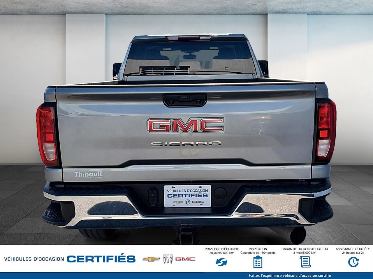 GMC Sierra 2500HD Pro cabine multiplace 4RM 172 po 2024 Gris Montmagny - photo #2
