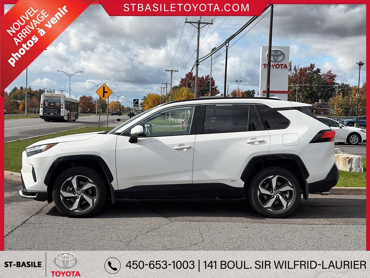 TOYOTA RAV4 PRIME 2025 Blanc Saint-Basile-le-Grand - photo #1