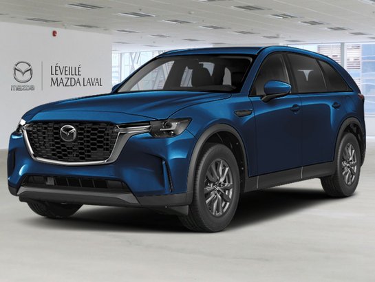 Mazda CX-90 hybride léger GS TI 2026 Bleu cristal foncé mica