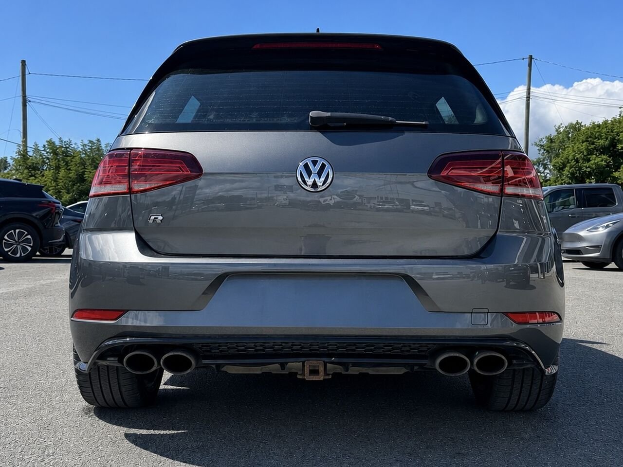 Volkswagen Golf R 2018 Gris Granby - photo #5