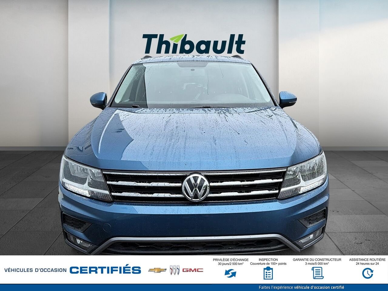VOLKSWAGEN TIGUAN S Trendline 4MOTION 2018 Bleu Montmagny - photo #1