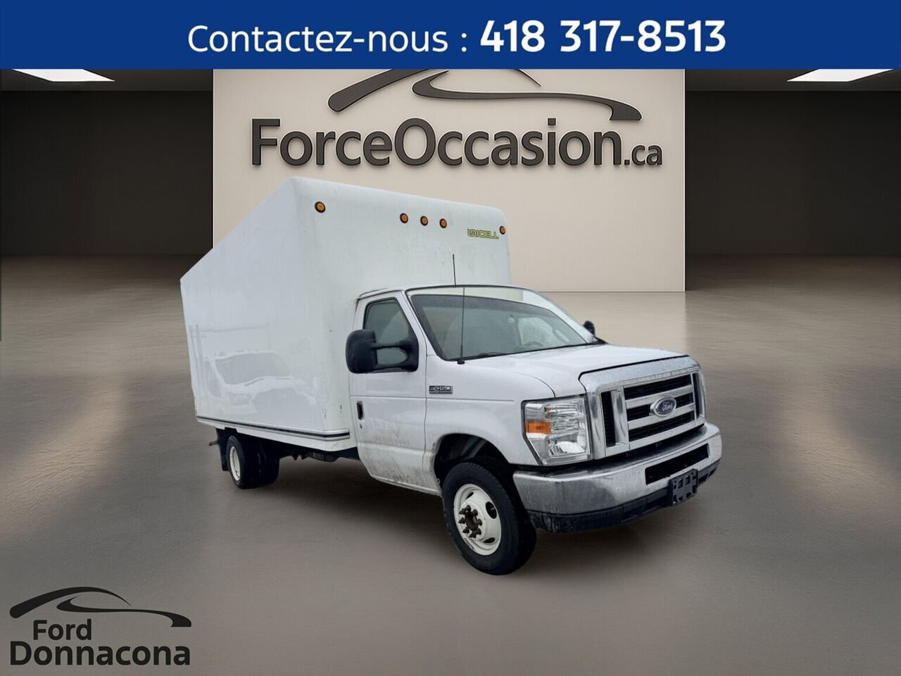 Ford E-450 2023 Blanc Donnacona - photo #6