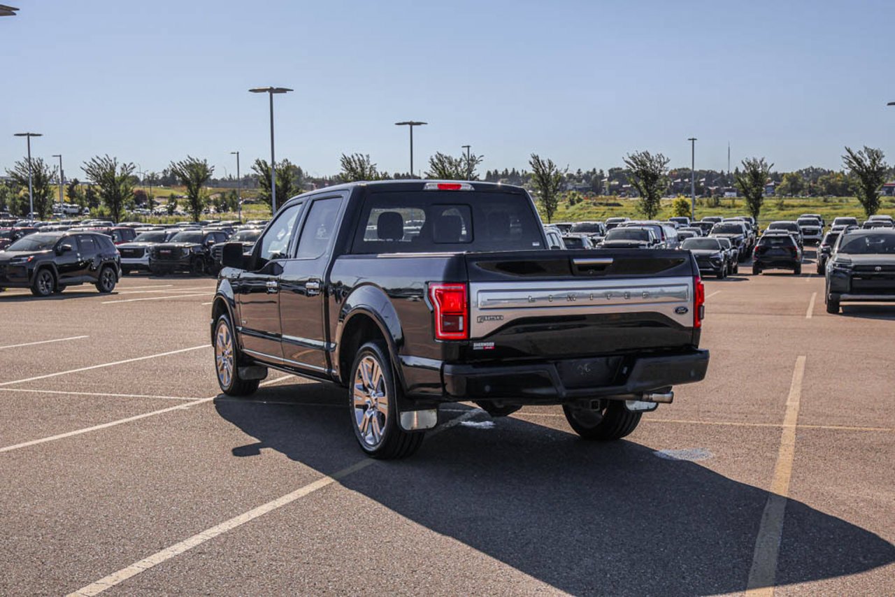 2017 Ford F-150 4WD SuperCrew 145 Limited Black Sherwood Park - photo #5