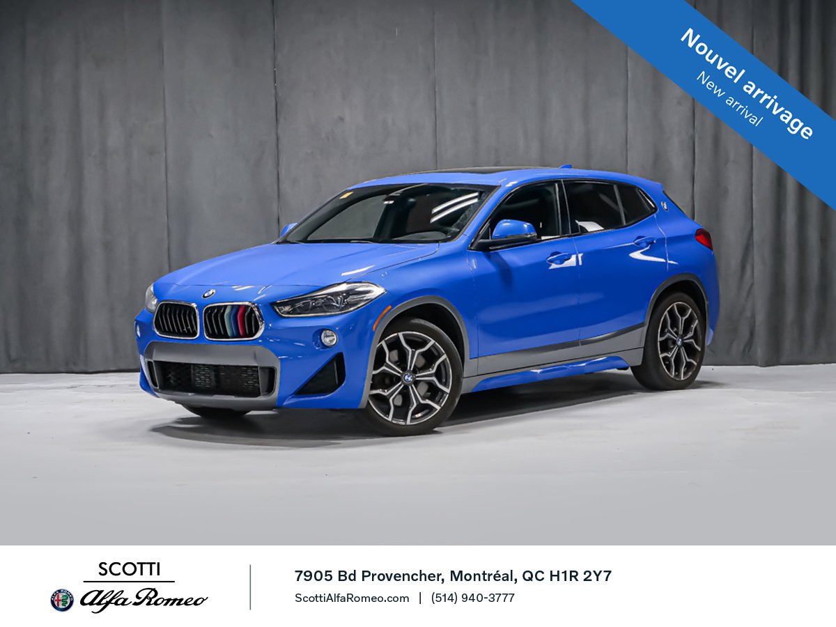 BMW X2 xDrive28i 2018 Bleu Montréal - photo #0