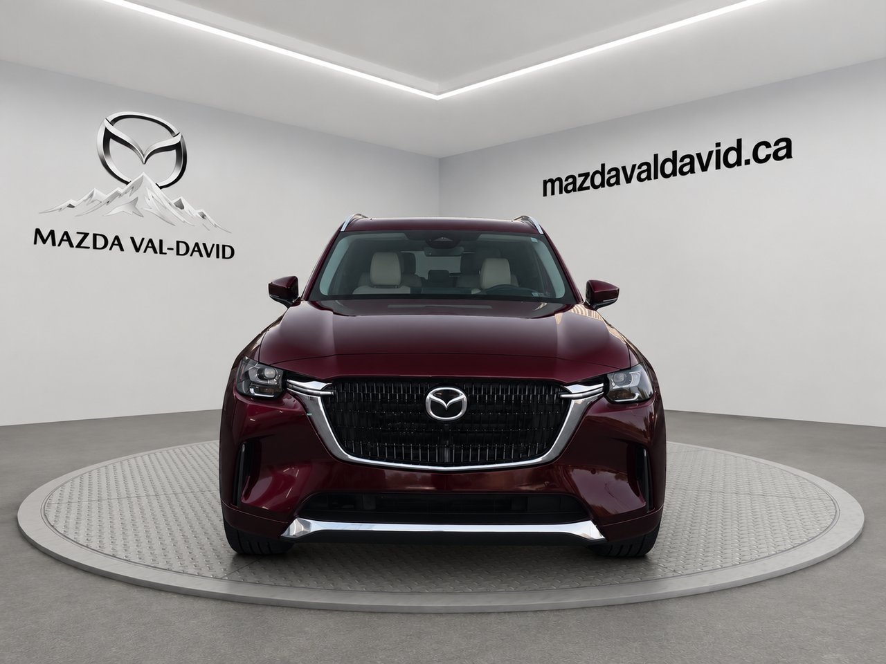 Mazda CX-90 hybride léger Signature 2026 Rouge artisanal métallisé Val-David - photo #10