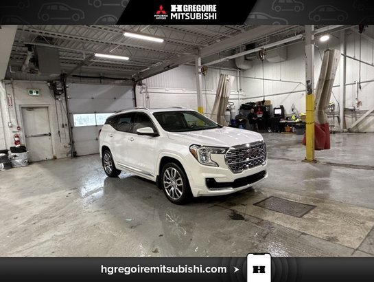 2023 GMC Terrain Denali * AWD * Cuir * Toit Pano * Caméra Carplay White