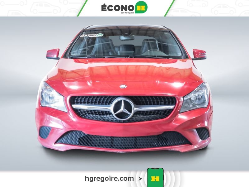 2016 Mercedes Benz CLA Red Laval - photo #1