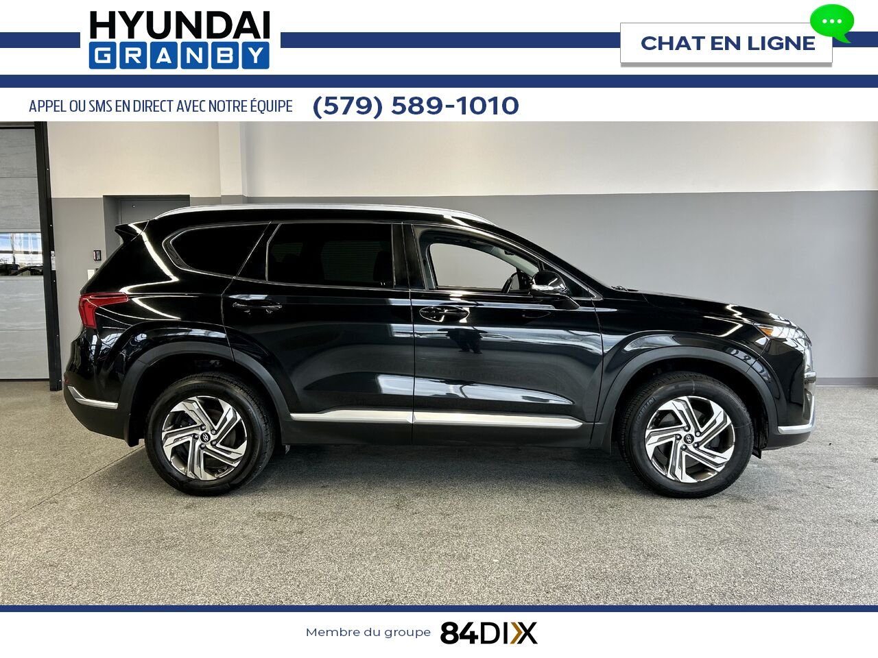 2022 Hyundai Santa Fe Black Granby - photo #7