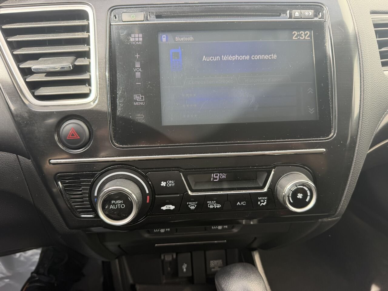2015 Honda Civic Berline EX AUTOMATIQUE White Laval - photo #20