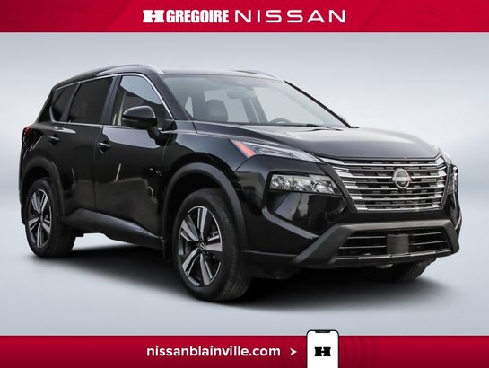 2024 Nissan Rogue SV Moonroof CUIR AWD BAS KILO SIEGE CHAUFFANT Black