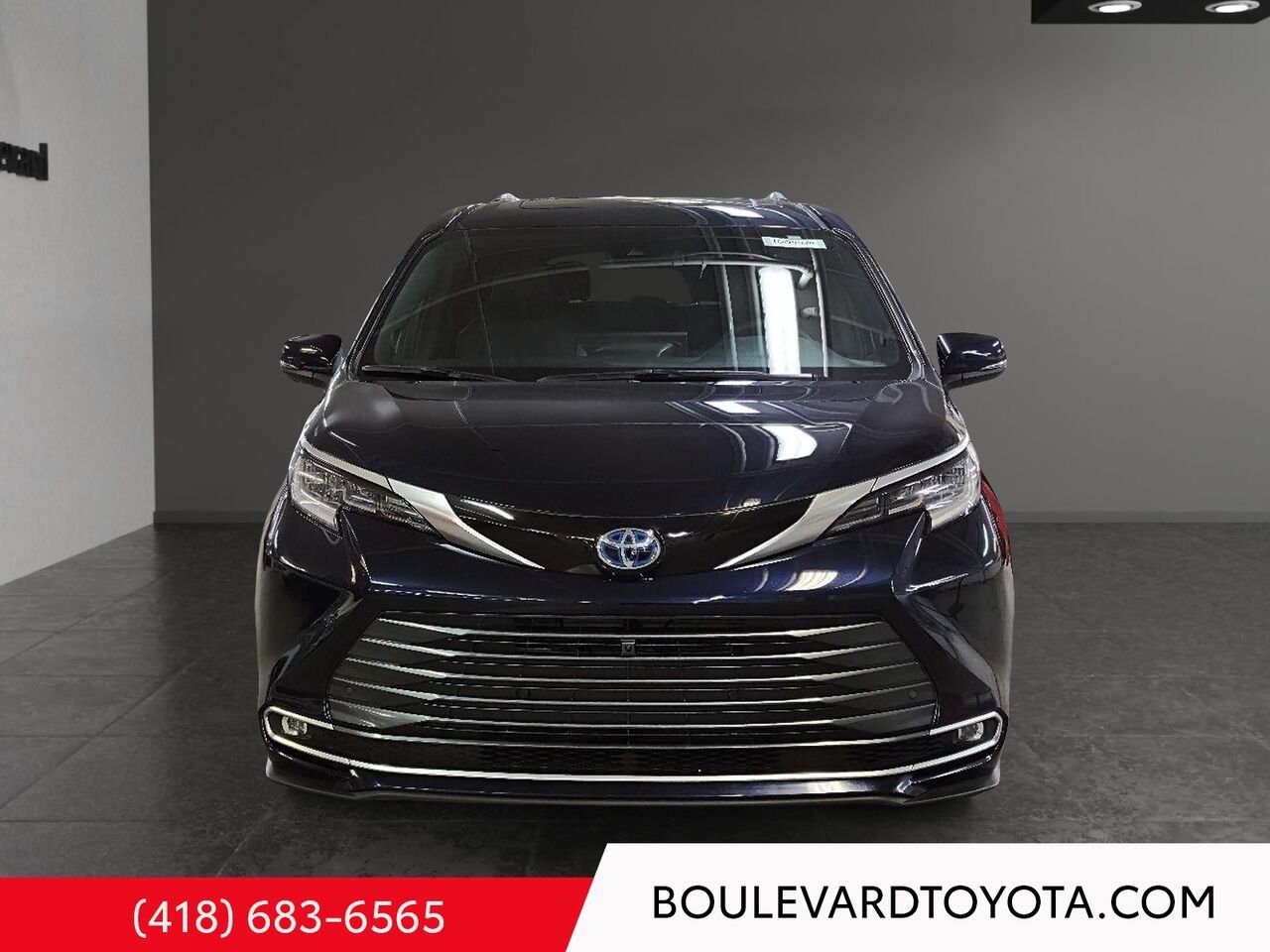 2025 Toyota Sienna 100498A-74 | LIMITED, 7 PLACES, AWD Blue Québec - photo #1