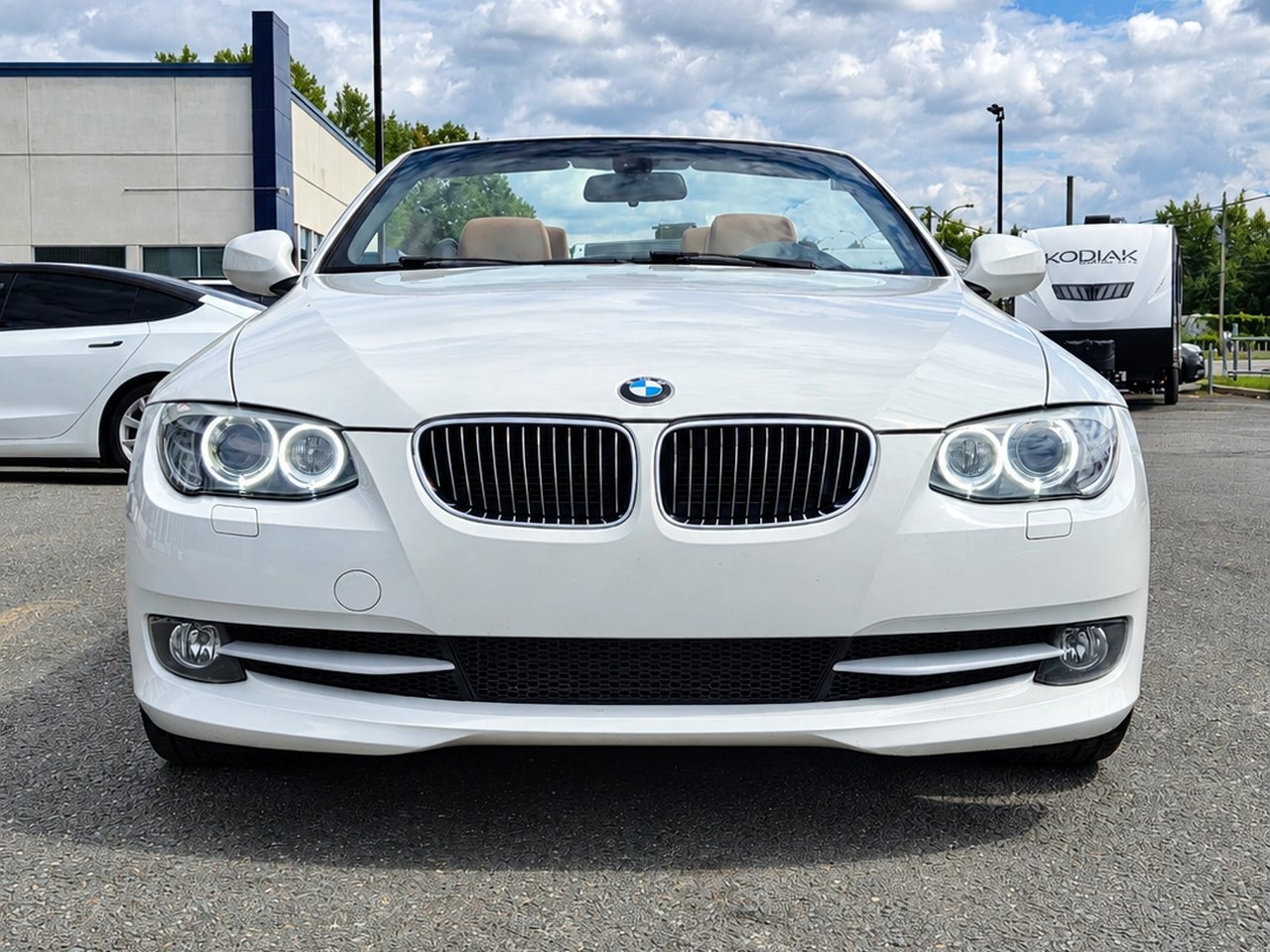 BMW 335i Convertible 2011 Blanc Granby - photo #16