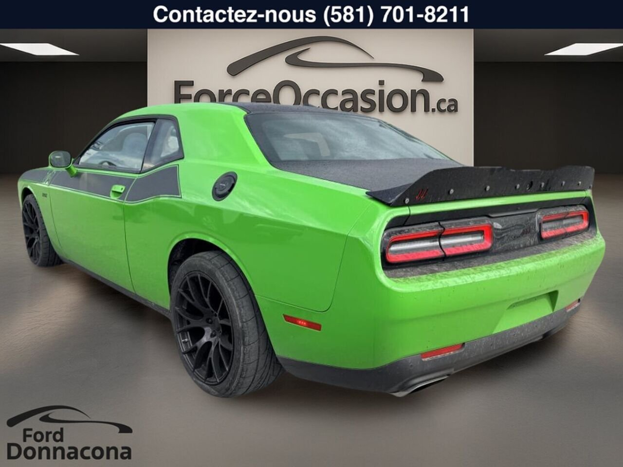 2017 Dodge Challenger Green  - photo #7