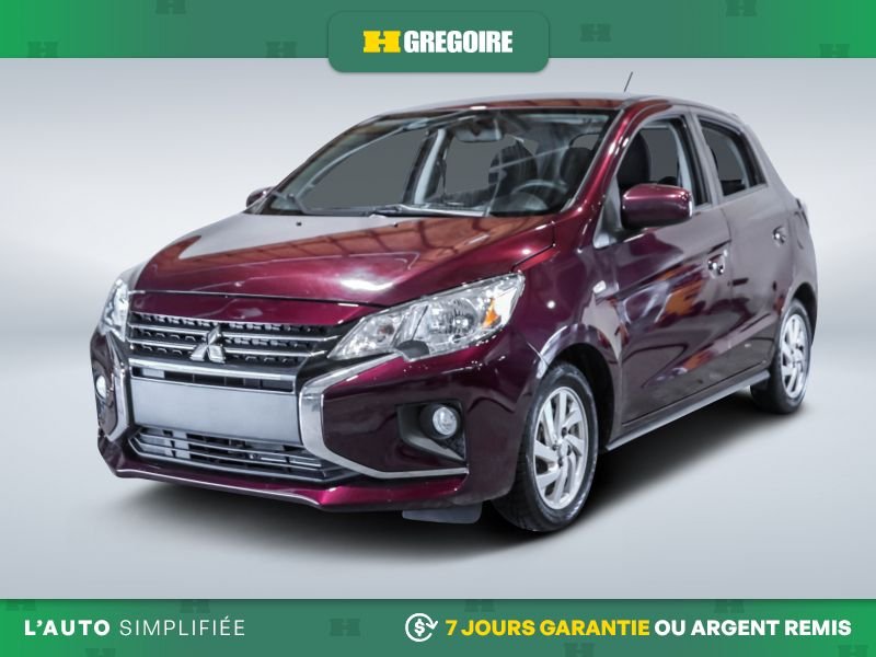 2022 Mitsubishi Mirage mauve Laval - photo #2
