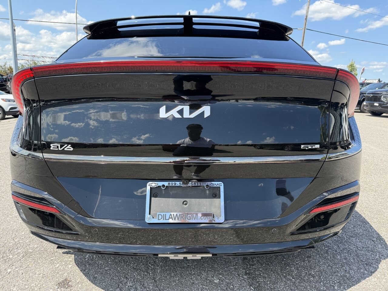 2024 KIA EV6 GT LINE Land TI avec ensemble GT-Line 1 Black Gatineau - photo #19