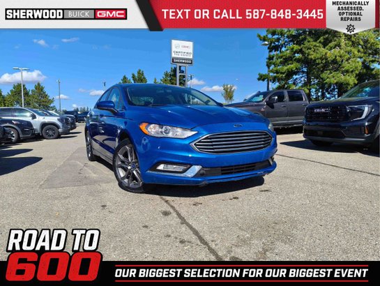 2018 Ford Fusion 2018 Blue