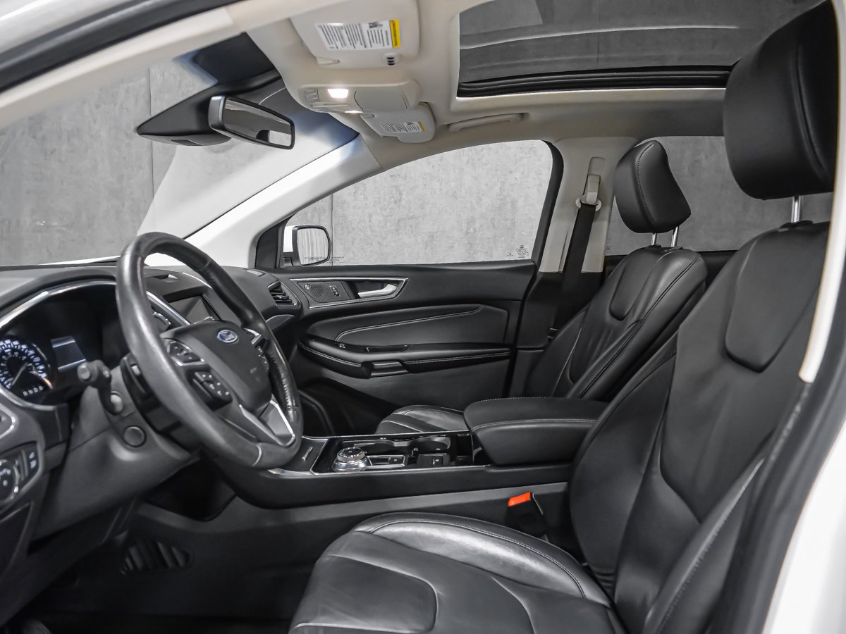 2020 Ford Edge TITANIUM AWD White Montreal - photo #13