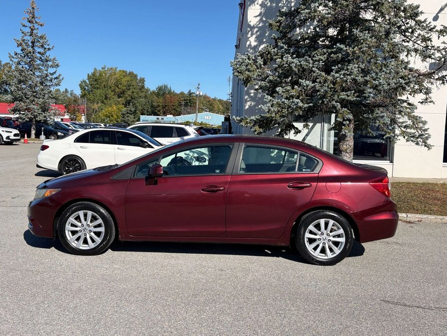 Honda Civic EX 2012 Rouge