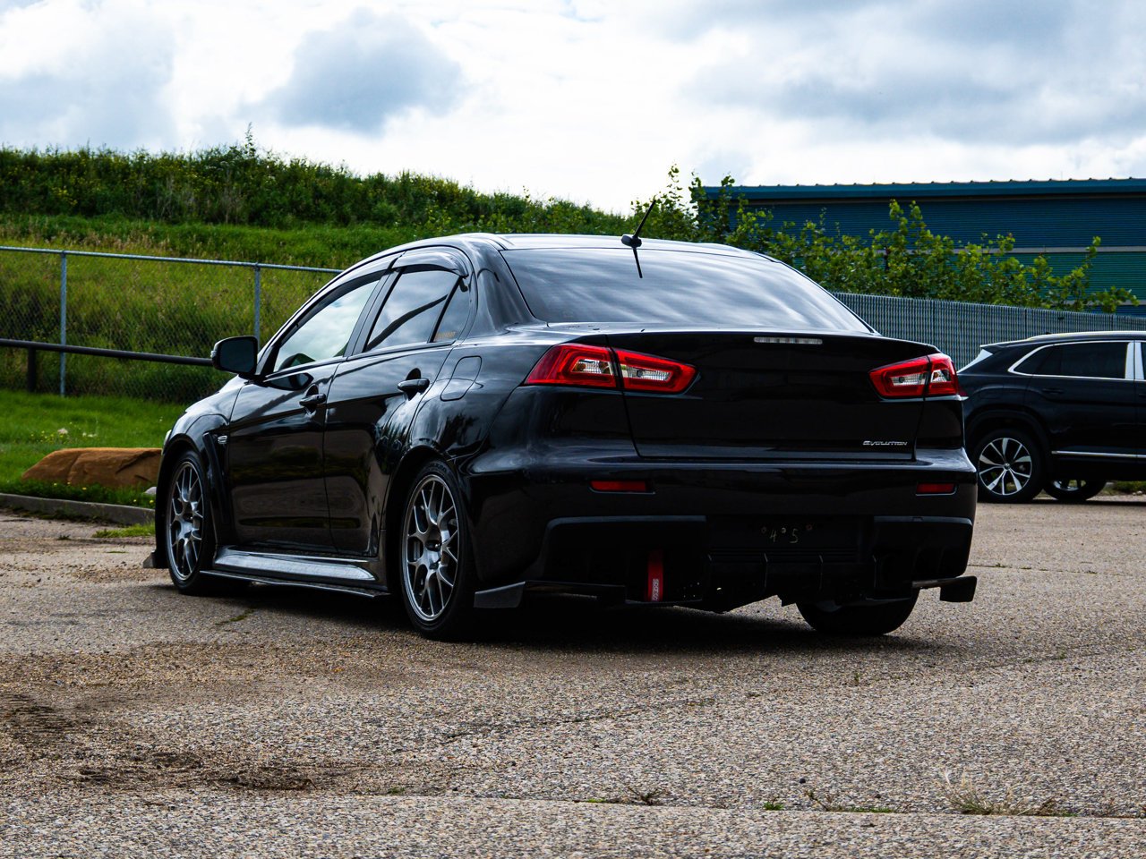 2015 Mitsubishi Lancer Evolution 4dr Sdn GSR Black Sherwood Park - photo #10