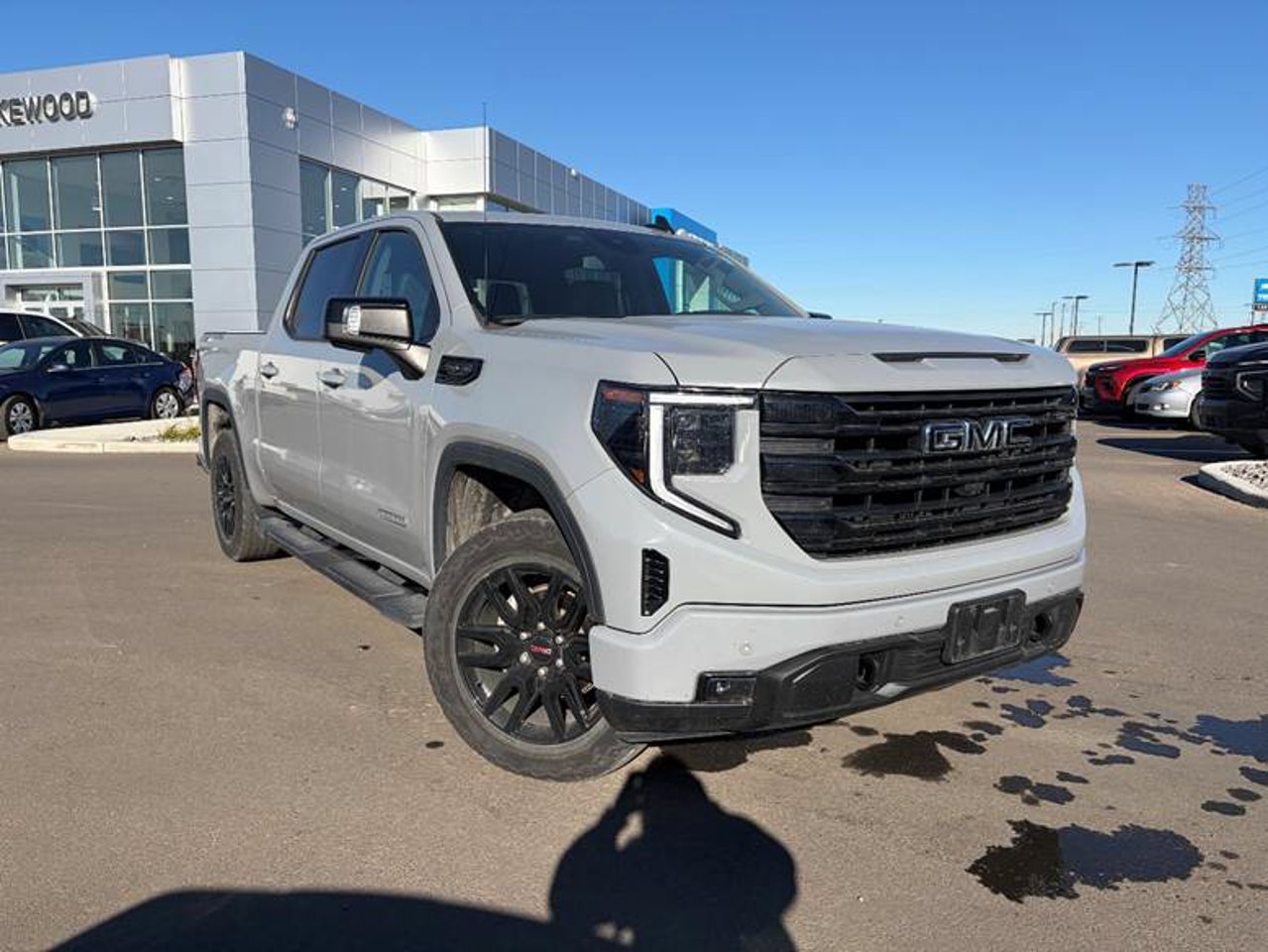 2024 GMC Sierra 1500 4WD Crew Cab 147 Elevation Grey Sherwood Park - photo #1