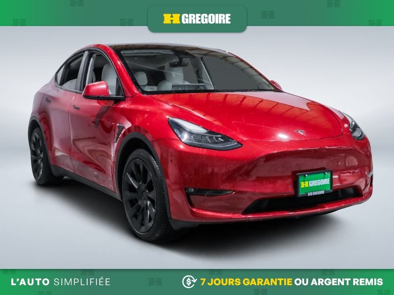 2023 Tesla Model Y Red Saint-Eustache - photo #0