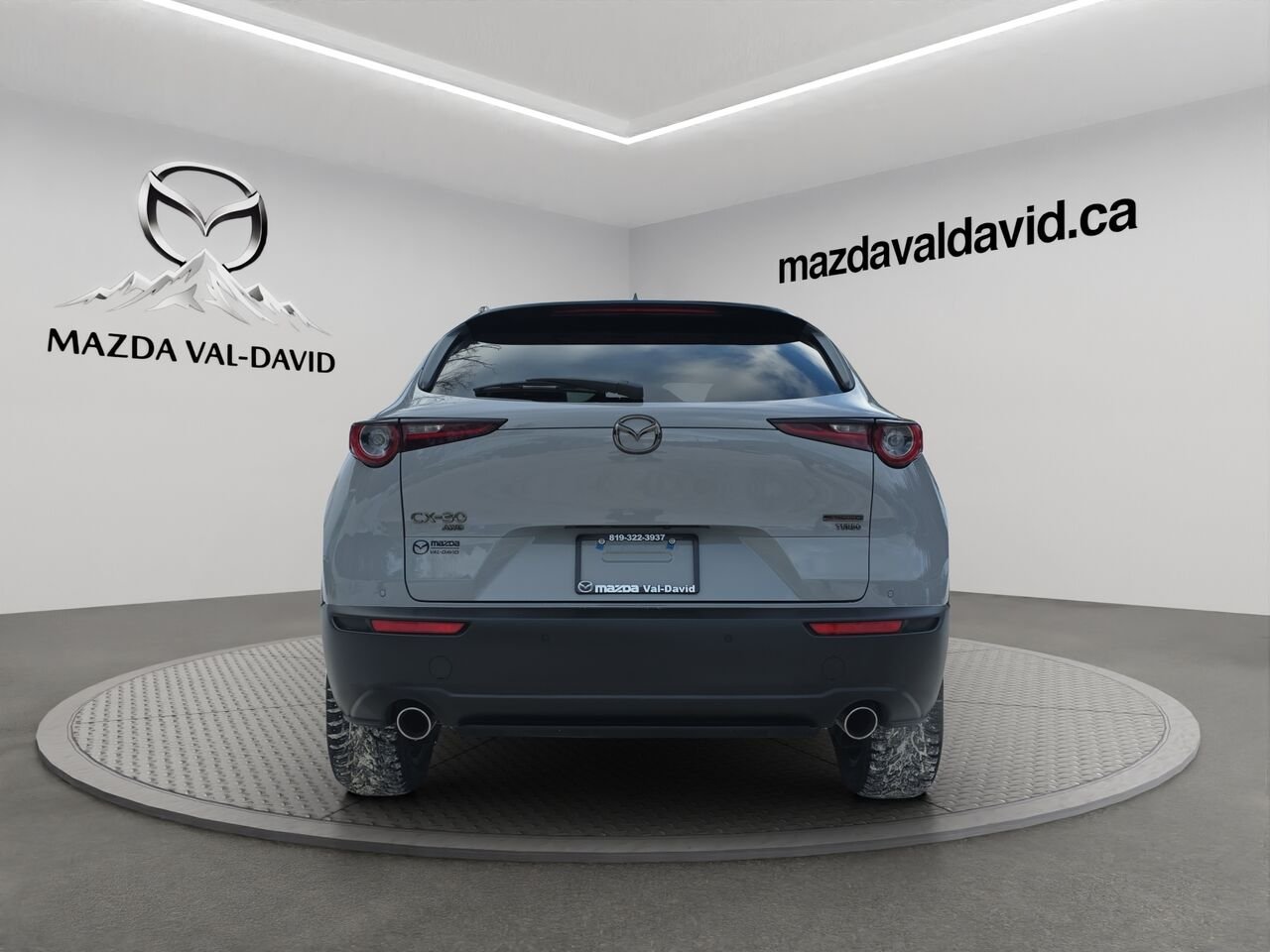 Mazda CX-30 GT turbo, awd, toit ouvrant, Écran 360 degré, Navigation, chargeur sans fil pour cellulaire 2026 Gris aéro métallisé Val-David - photo #17