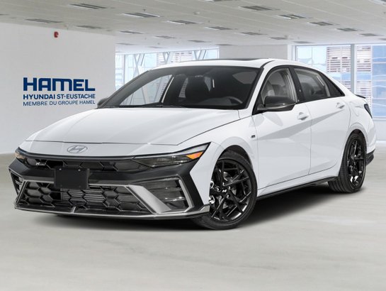 2026 Hyundai Elantra N Line Ultimate DCT Atlas White