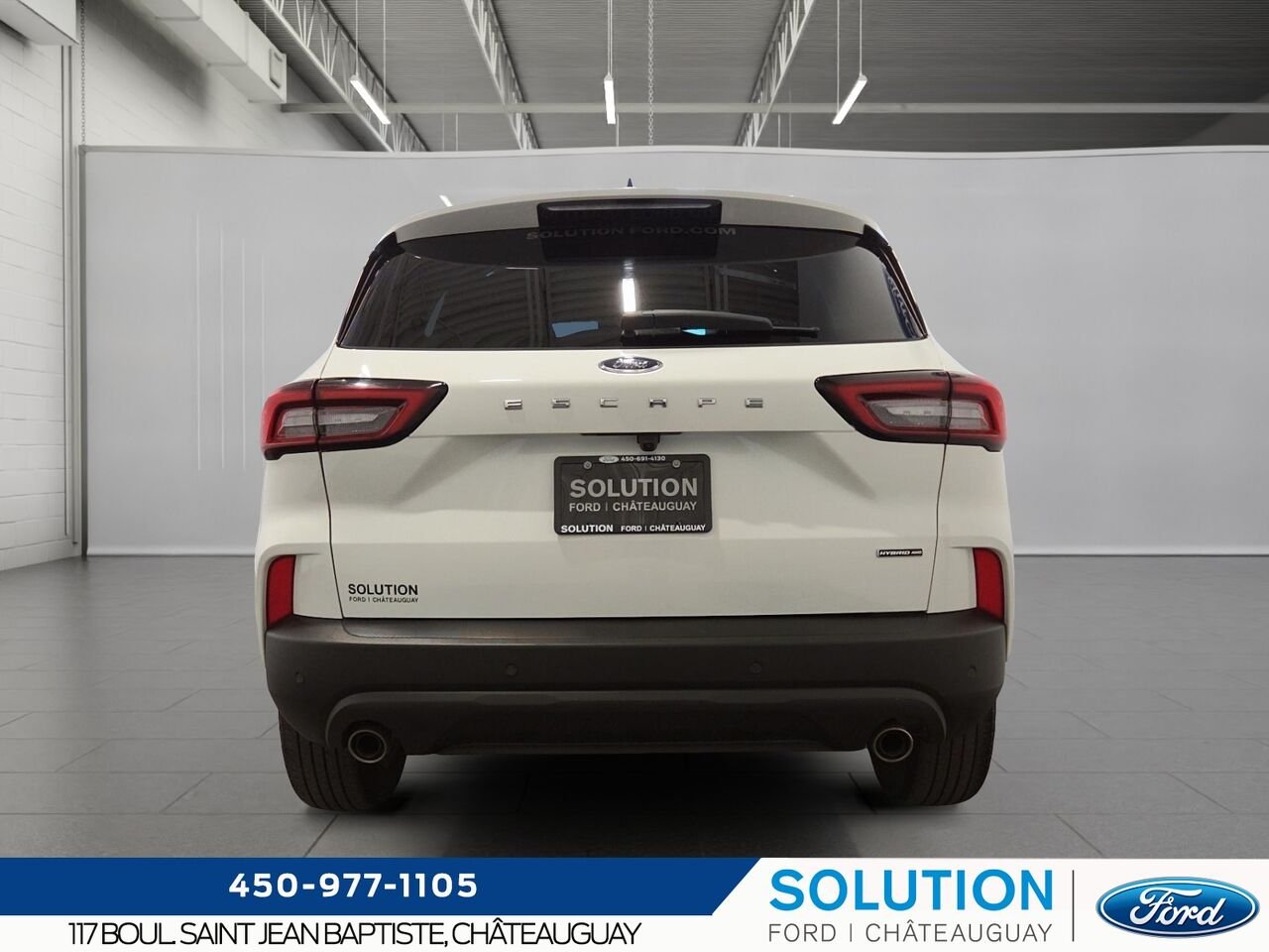 2025 Ford Escape ST-LINE HYBRIDE AWD White Châteauguay - photo #13