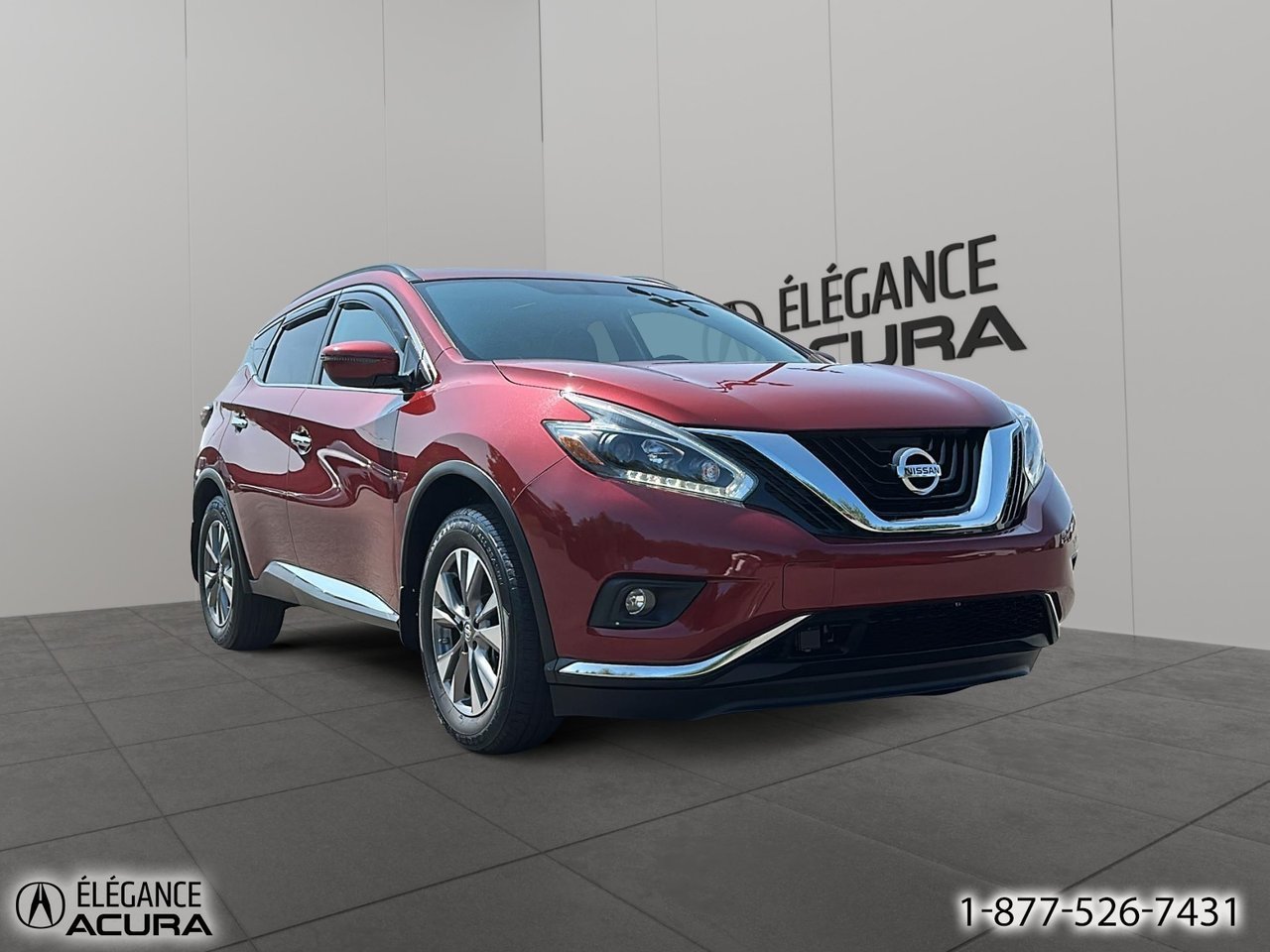 Nissan Murano SV | A8673A 2018 Rouge Granby - photo #2