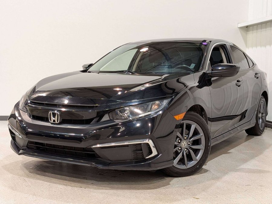 Honda Civic Sedan EX w/New Wheel Design CVT 2020 Noir