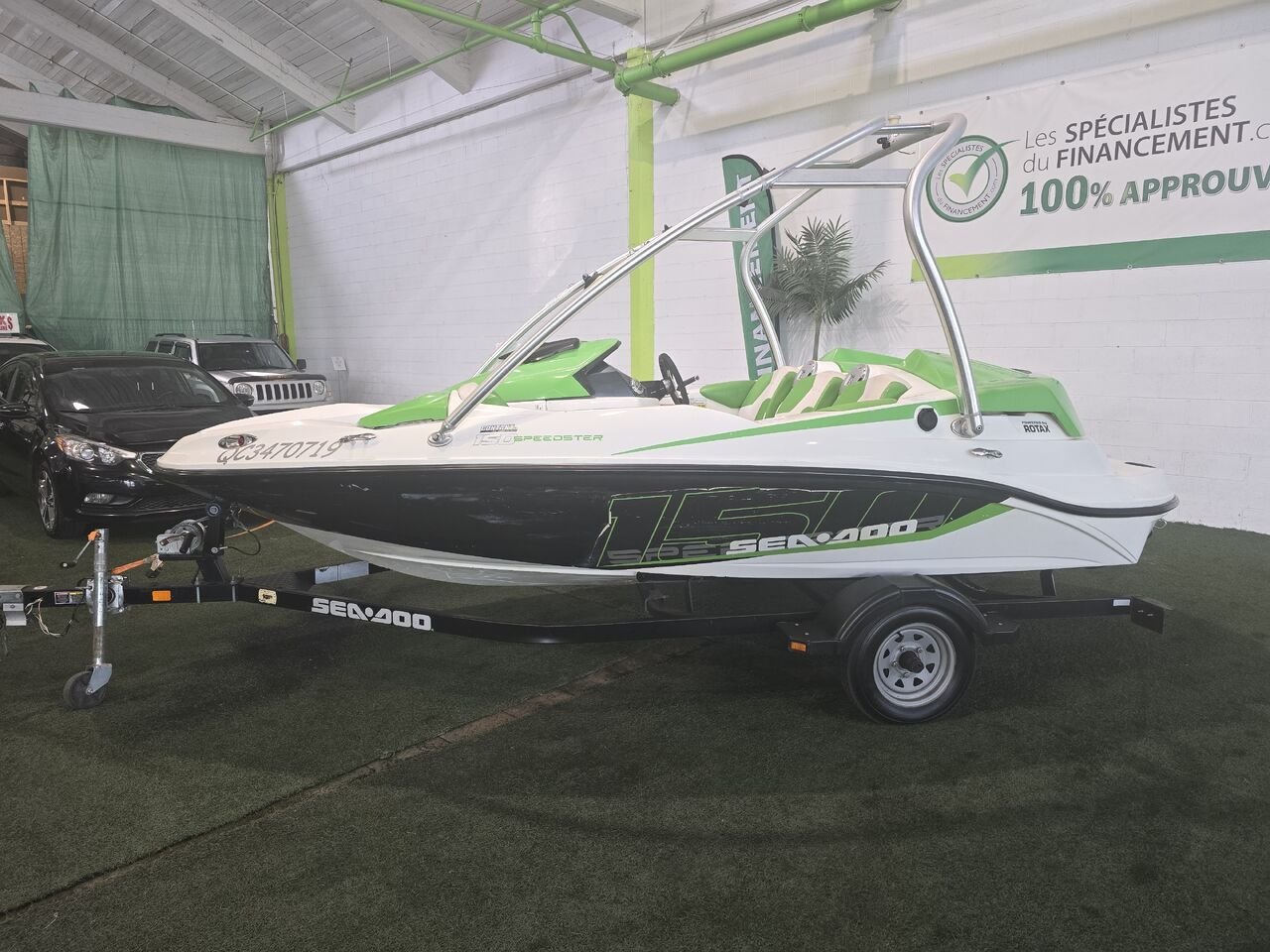 Sea-doo Speedster 150 2012 Vert Longueuil, - photo #2