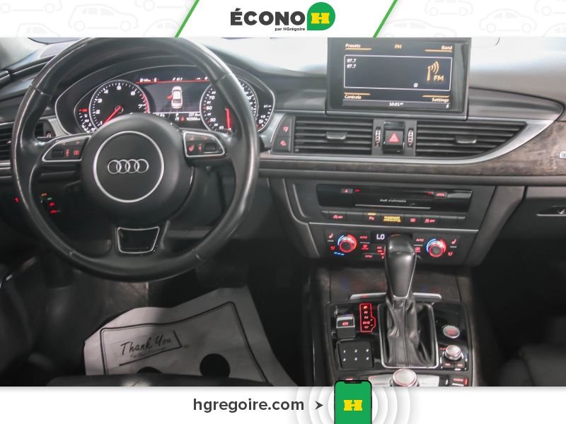 Audi A6 820138 | TECHNIK AWD V6 3.0 CUIR TOIT MAGS 2018 Blanc Laval - photo #22