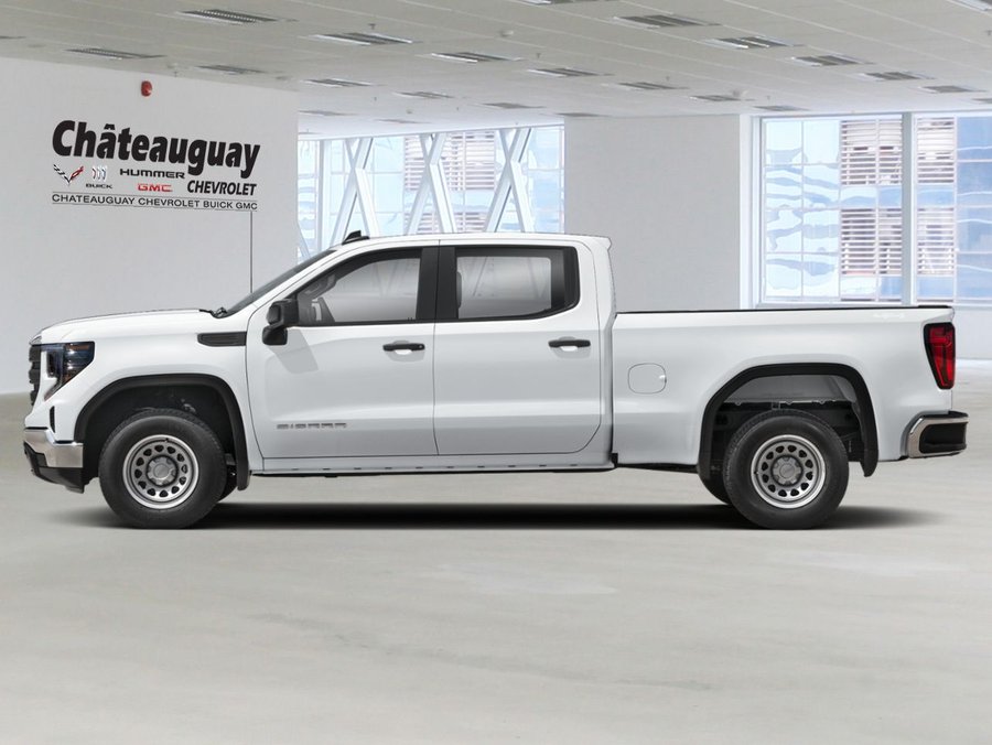 GMC Sierra 1500 Pro cabine multiplace 4RM 147 po 2026 Blanc sommet