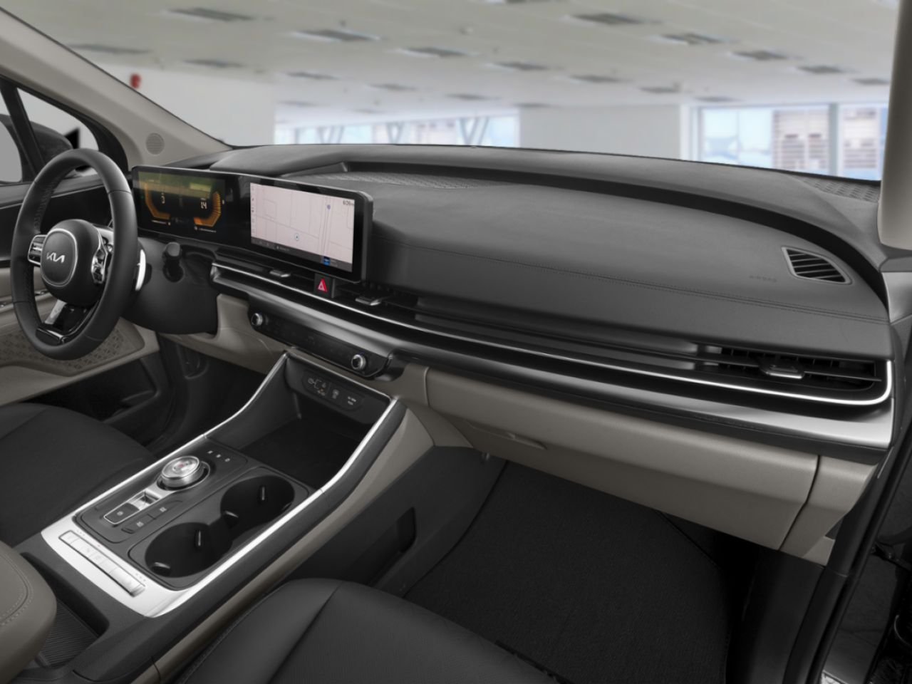 2026 Kia Carnival Hybrid Snow White Pearl Blainville - photo #11