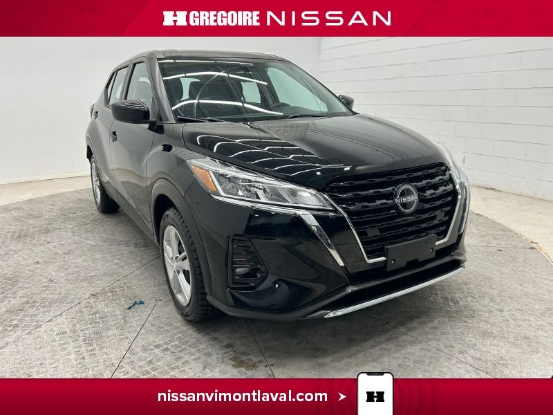 2024 Nissan Kicks S CARPLAY CAMERA MAGS A PARTIR DE 2.99% Black