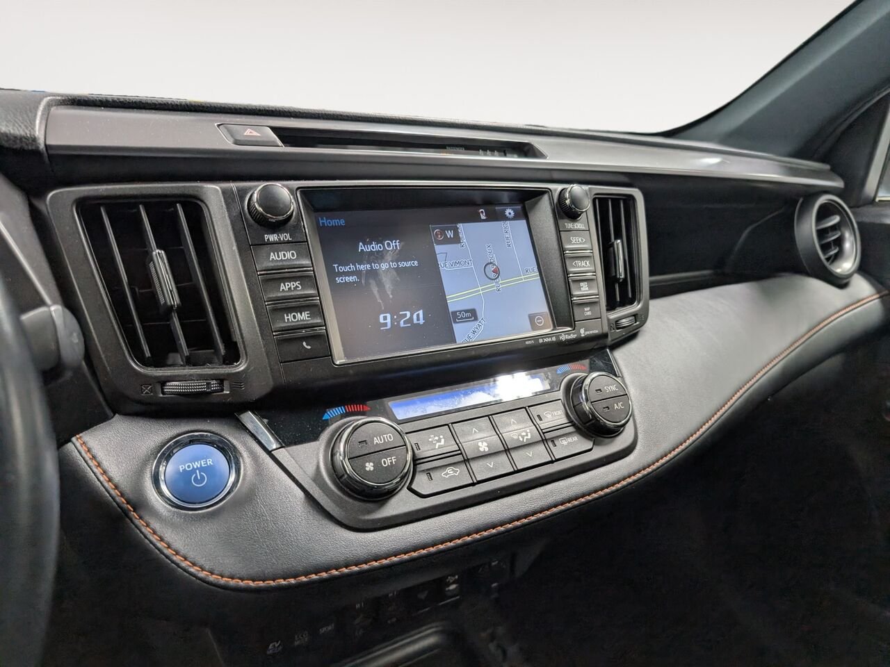 Toyota RAV4 Hybride SE/SIÈGES CHAUFFANTS/VOLANT CHAUFFANT/TOIT OUVRANT/AC/BLUETOOTH/CAMERA DE RECUL 2017 Bleu orage électrique Sherbrooke - photo #16