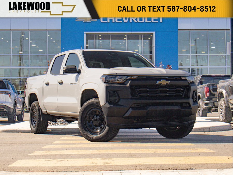 2024 Chevrolet Colorado 4WD Work Truck 2.7T | Bucket Seats White