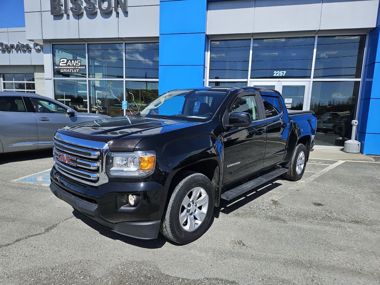 2018 GMC Canyon SLE cabine multiplace 4RM, 128,3 po Black Thetford Mines - photo #0