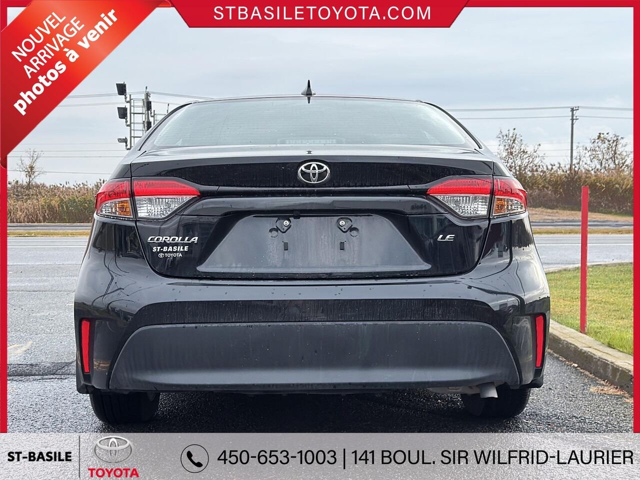 TOYOTA COROLLA 2024 Noir Saint-Basile-le-Grand - photo #2